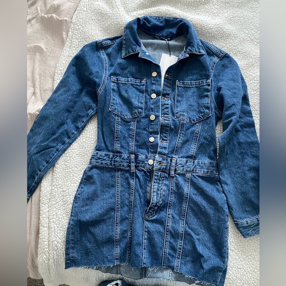 NWT Zara denim dress